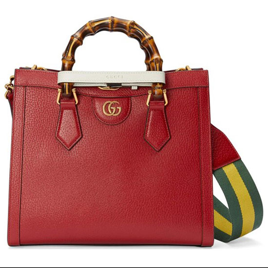 Gucci Diana Small Tote Bag Red 702721