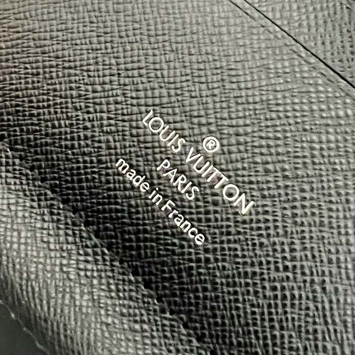 Louis Vuitton Monogram Canvas Wallet Black M61731