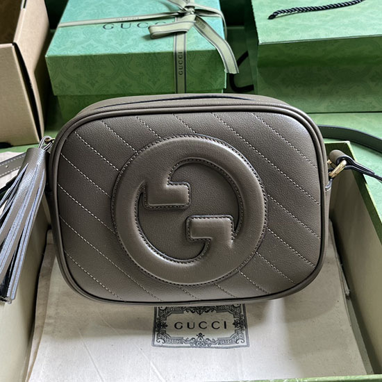 Gucci Blondie small shoulder bag Grey 742360