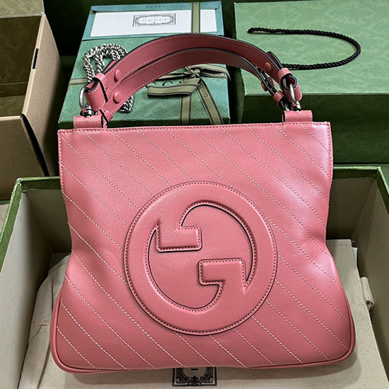 Gucci Blondie Small Tote Bag Pink 751518
