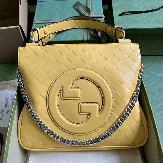 Gucci Blondie Small Tote Bag Yellow 751518
