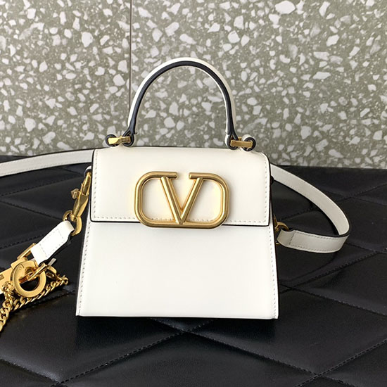 Valentino Garavani Micro VSling Handbag White V412