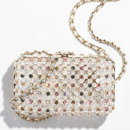 Chanel Glass Pearls Evening Bag AS3771