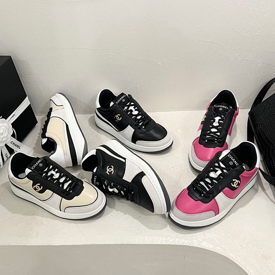 Chanel Leather Sneakers SDC080907