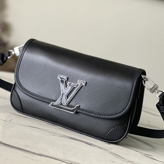Louis Vuitton Epi Leather Buci Black M59386