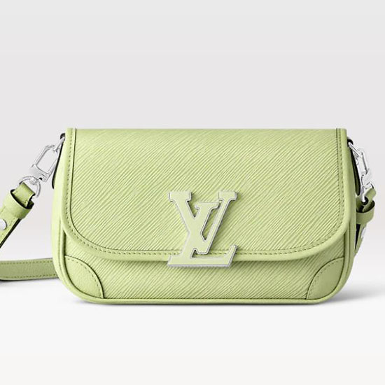 Louis Vuitton Epi Leather Buci Green M59386