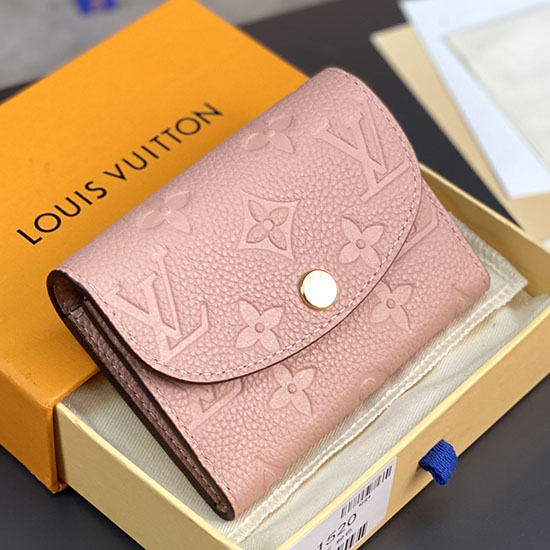 Louis Vuitton Rosalie Coin Purse Pink M81520