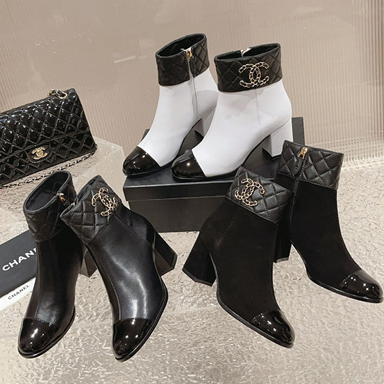 Chanel Leather Boots SNC090835