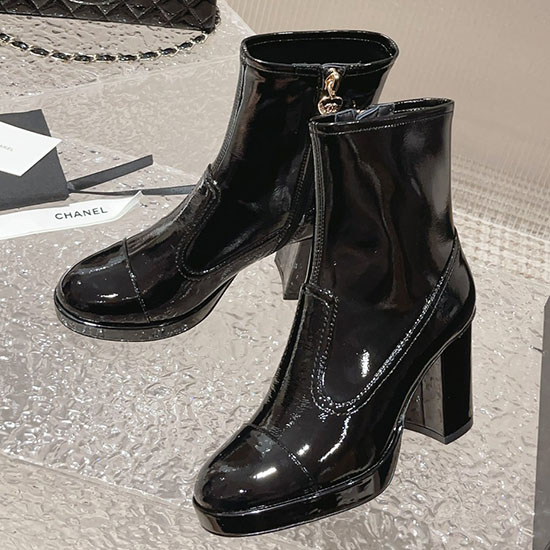 Chanel Leather Boots SNC090837