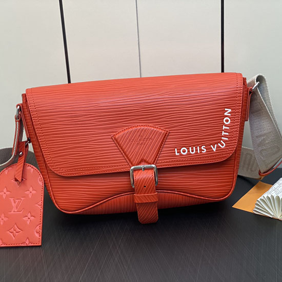Louis Vuitton Montsouris Messenger Red M23097