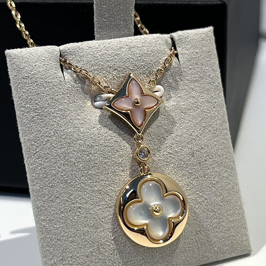 Louis Vuitton Color Blossom Necklace JLN091302