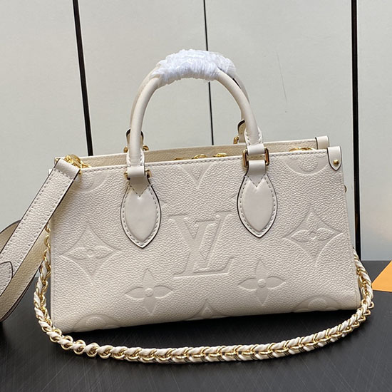 LOUIS VUITTON OnTheGo East West White M23640