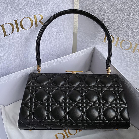 Dior Lambskin Shoulder Bag Black M6511