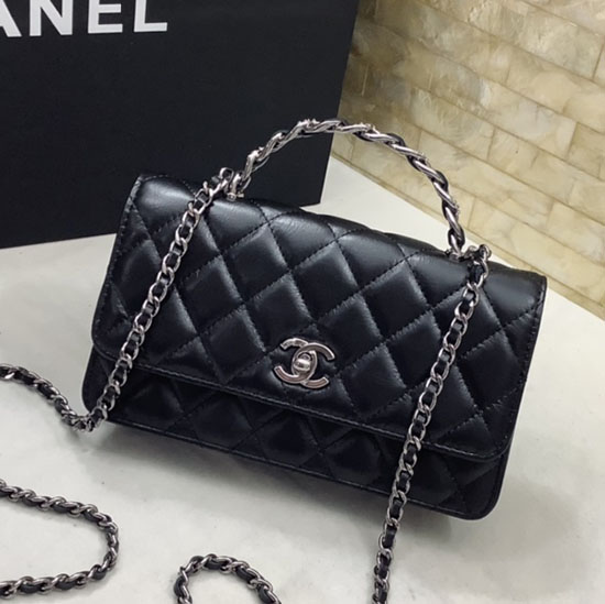 Chanel Clutch With Chain Black AP3566