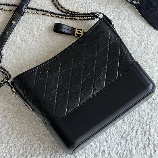 Chanel Gabrielle Hobo Bag Black A93824
