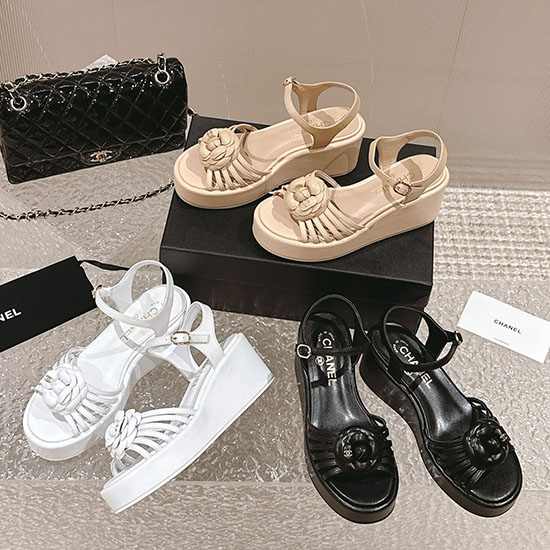 Chanel Wedge Sandals SNC04030106