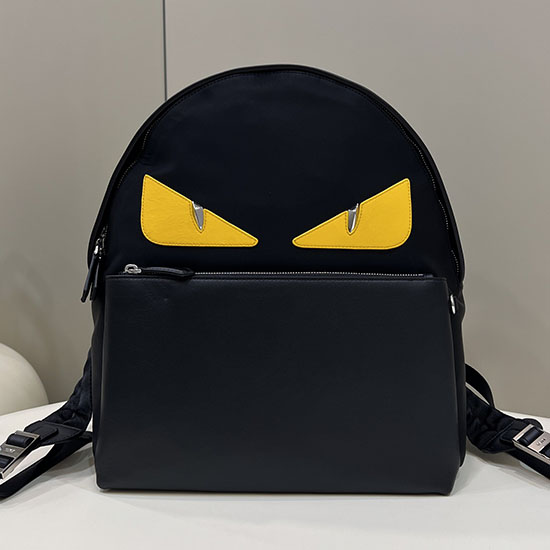 Fendi Black Monster Backpack F2315