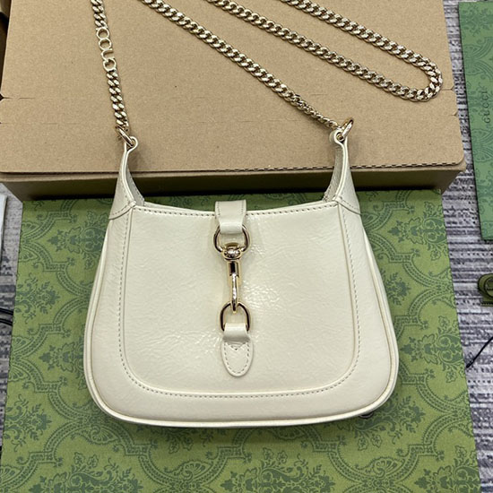 Gucci Jackie Notte Mini Bag White 782889