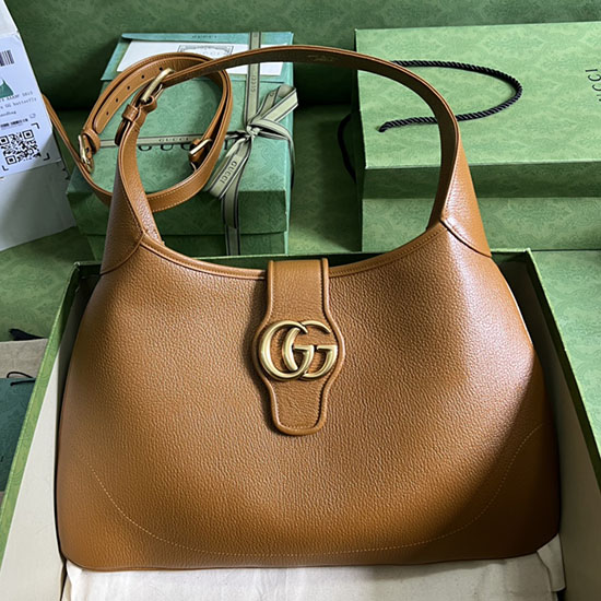 Gucci Aphrodite Medium Shoulder Bag Brown 726274