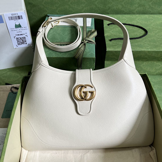 Gucci Aphrodite Medium Shoulder Bag White 726274
