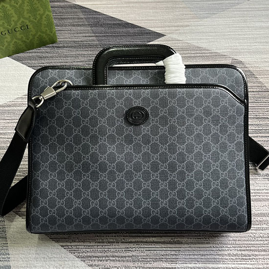 Gucci Briefcase With Interlocking G 700531