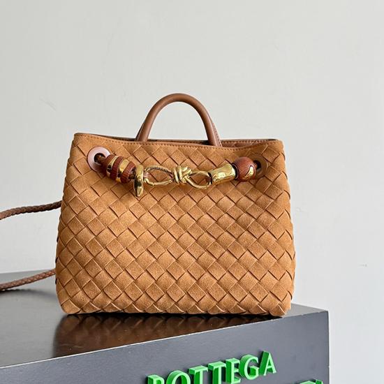 Bottega Veneta Suede Small Andiamo Amber 743568 Bottega Veneta Suede Small Andiamo Amber 743568