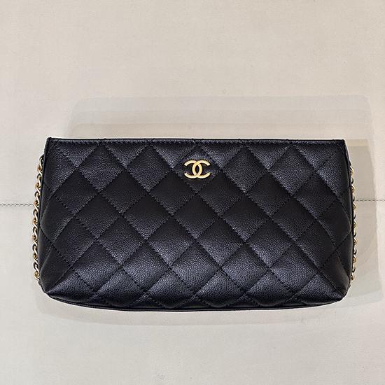 Chanel Calfskin Pouch AP4700  Chanel Calfskin Pouch AP4700