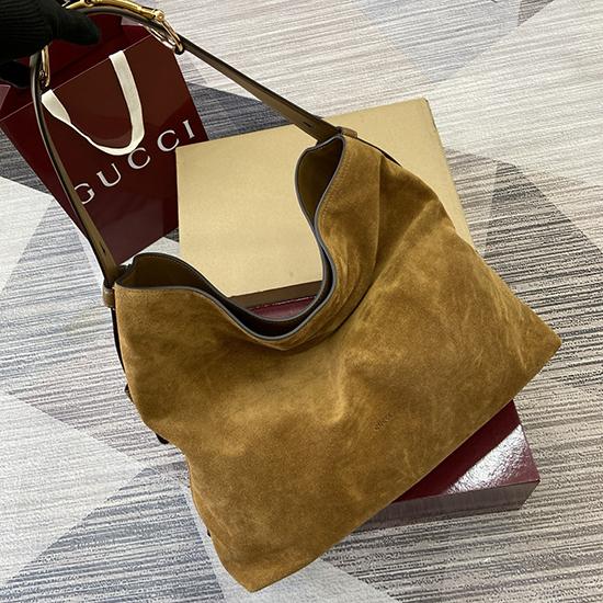 Gucci Beatrix large Suede tote bag 850546 Brown  Gucci Beatrix large Suede tote bag 850546 Brown