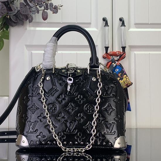 Louis Vuitton Alma Trunk BB Black M27812 Louis Vuitton Alma Trunk BB Black M27812