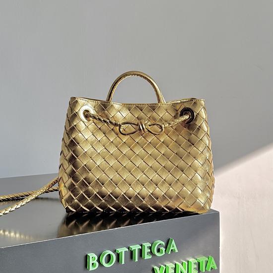 Bottega Veneta Small Andiamo Gold 743568 Bottega Veneta Small Andiamo Gold 743568