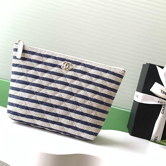 Chanel Zipped Case Blue AP4989 Chanel Zipped Case Blue AP4989