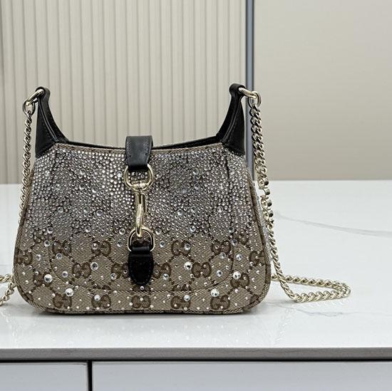 Gucci Jackie Notte crystal mini bag 782889 Gucci Jackie Notte crystal mini bag 782889