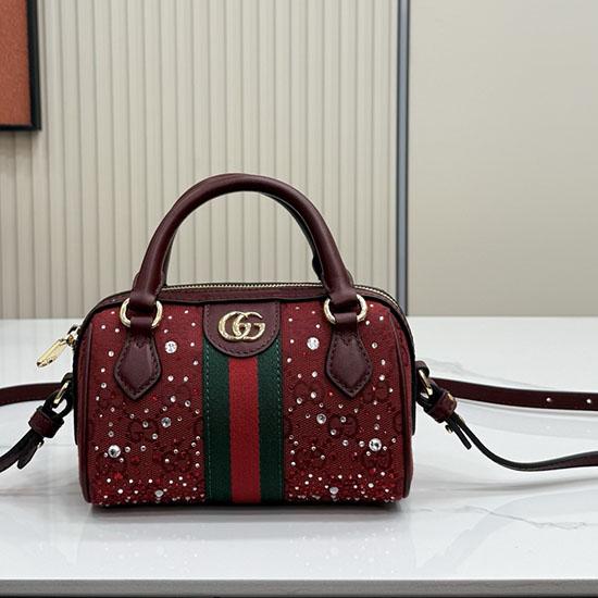 Gucci Ophidia Super Mini Bag Red 781490 Gucci Ophidia Super Mini Bag Red 781490