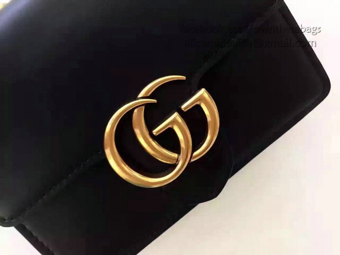 Gucci GG Marmont Leather Shoulder Bag 431384