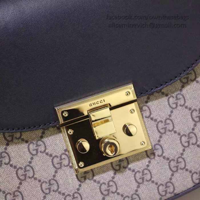 Gucci Padlock GG Supreme Shoulder Bag 453189