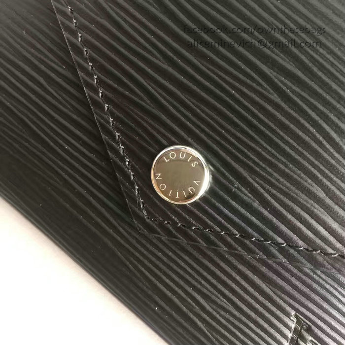 Louis Vuitton Epi Leather Victorine Wallet Noir M62173