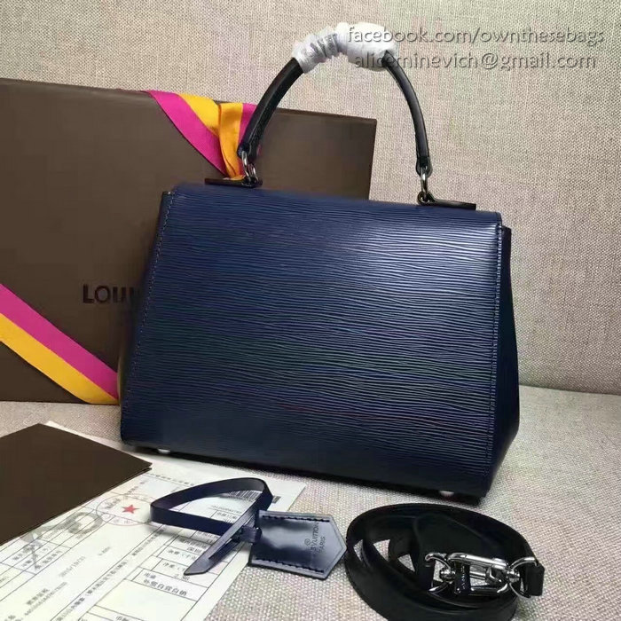 Louis Vuitton Epi Leather Cluny MM Indigo M41299