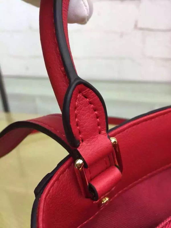 Louis Vuitton Monogram Empreinte Nano Montaigne Red M50865