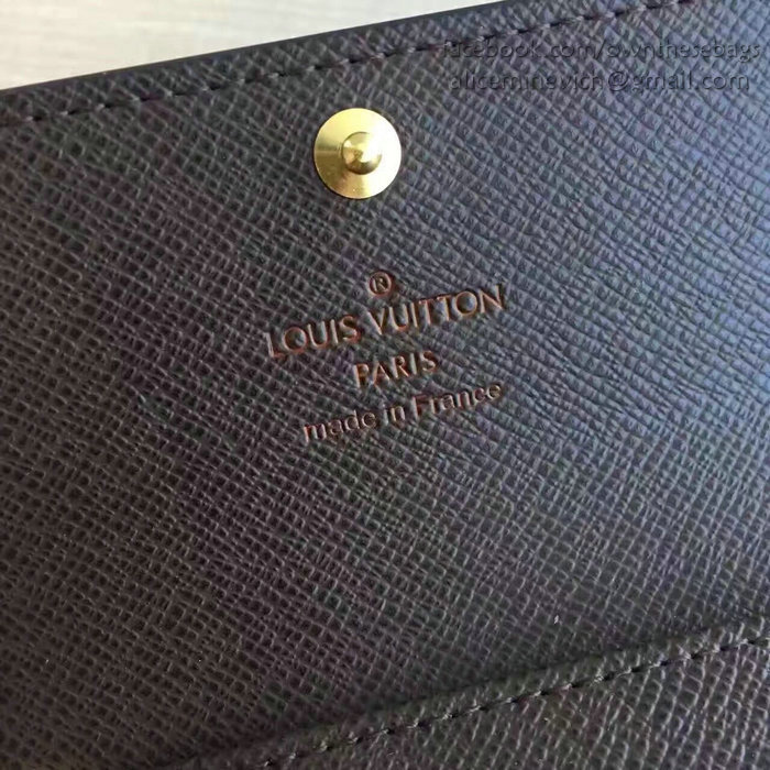 Louis Vuitton Damier Ebene Canvas 6 Key Holder N60701