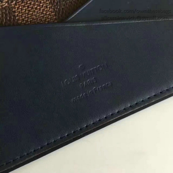 Louis Vuitton Damier Ebene Canvas Pocket Organiser N63166