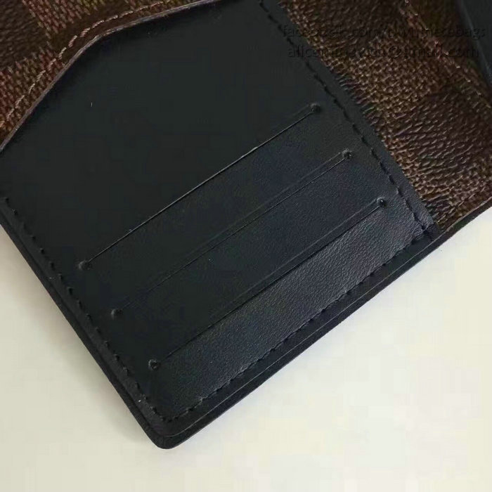 Louis Vuitton Damier Ebene Canvas Pocket Organiser N63166