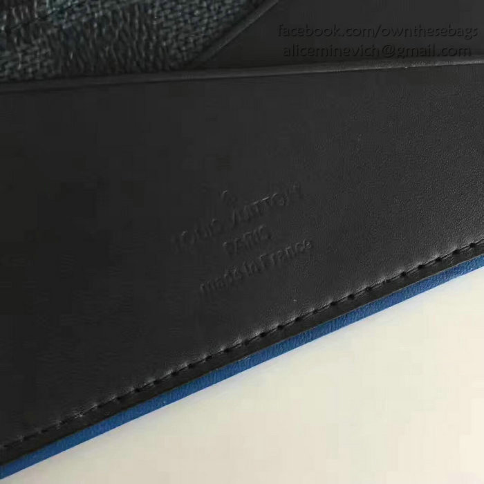 Louis Vuitton Damier Graphite Canvas Pocket Organiser N63166
