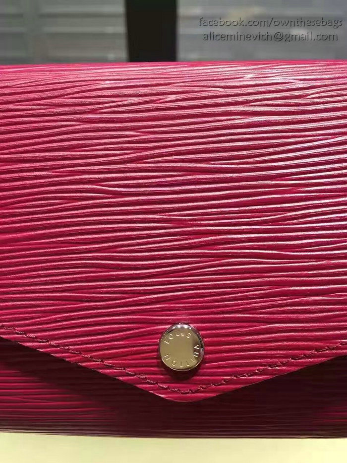 Louis Vuitton Epi Leather Sarah Wallet Fuchsia M60760