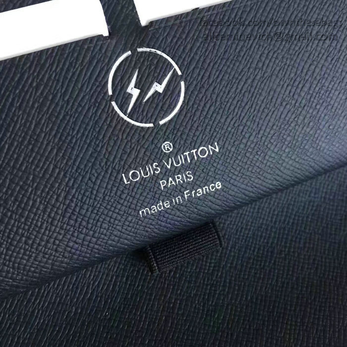 Louis Vuitton Monogram Eclipse Canvas Zippy Organiser M60002