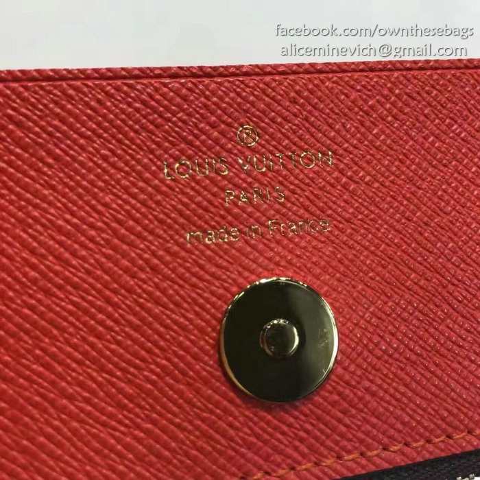 Louis Vuitton Monogram Canvas Adele Compact Wallet Orange M61271