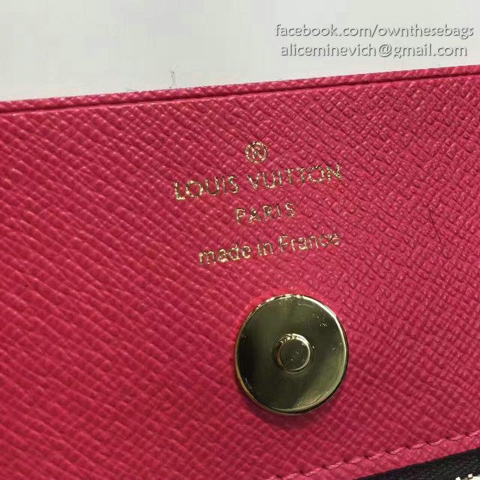 Louis Vuitton Monogram Canvas Adele Compact Wallet Rose M61271