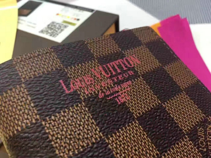 Louis Vuitton Monogram Canvas Passport Cover Red M63189