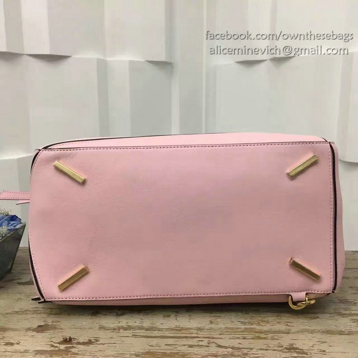 Loewe Original Calf Leather Puzzle Bag Pink 290310