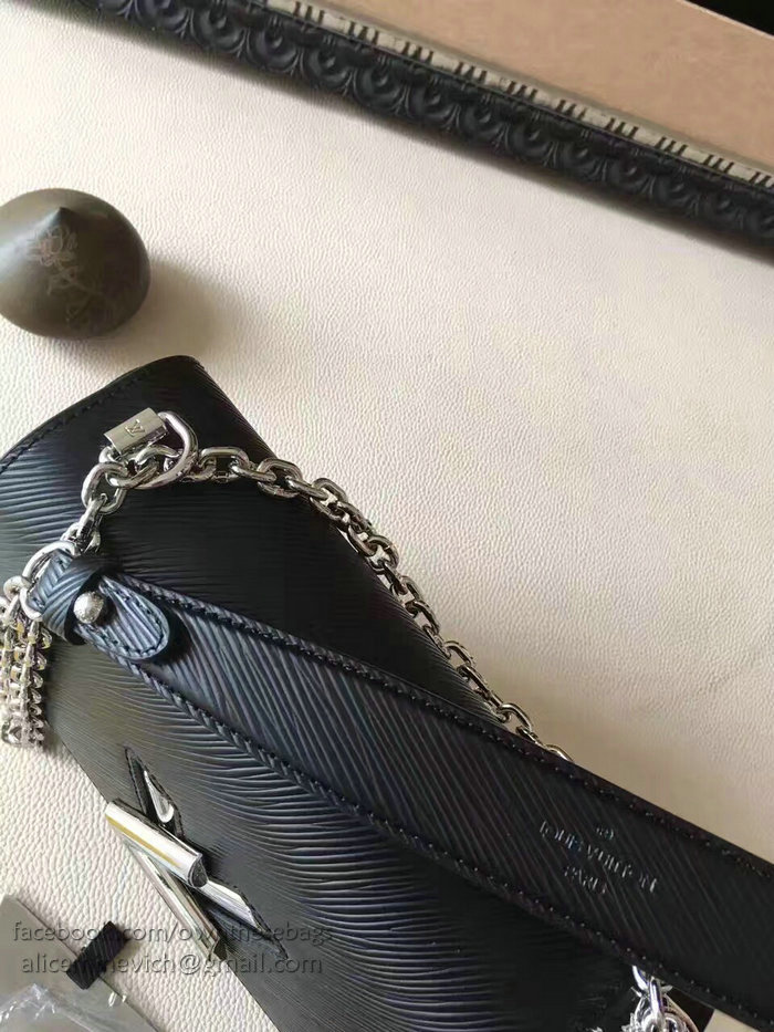 Louis Vuitton Epi Leather Twist MM Noir M50280
