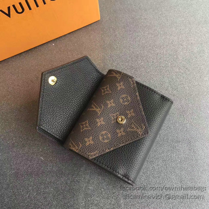 Louis Vuitton Double V Compact Wallet Noir M64419